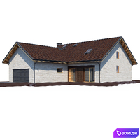 ABS House V211 3D Model Vray
