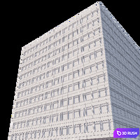 Modern facade_Vol: 1 3D Model Vray