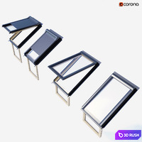 Skylights 3D Model Corona