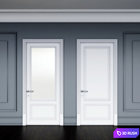 Doors Porte bello 4 3D Model Corona