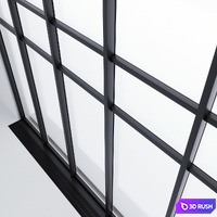 Structural glazing 1 3D Model Corona
