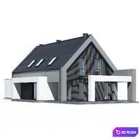 ABS House V262 3D Model Vray