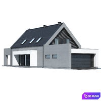 ABS House V262 3D Model Vray