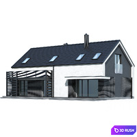 ABS House V263 3D Model Vray