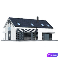 ABS House V263 3D Model Vray