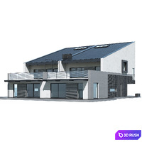 ABS House V267 3D Model Vray