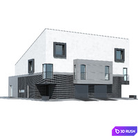 ABS House V267 3D Model Vray