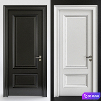 Interior doors 3D Model Vray