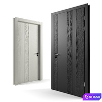 Agoprofil Twin doors 3D Model Vray