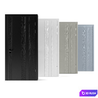 Agoprofil Twin doors 3D Model Vray