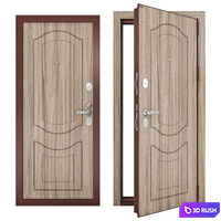 Steel entrance doors Groff P (Premium) p3-300 3D Model Corona