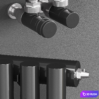 Tubes radiatori basics 25 3D Model Corona
