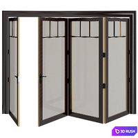 Weather shield windows 3D Model Vray
