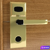 Hotel Room Door 3D Model Vray