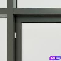 Panoramic windows. Stained Glass.6 3D Model Vray, Corona