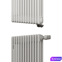 Arbonia Radiators set (three-tube) 3D Model Vray, Corona