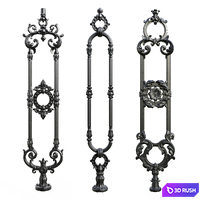 Baluster cast 3D Model Corona