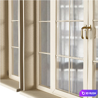 Entrance window number 001 3D Model Vray