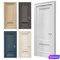 Interior doors № 002 3D Model