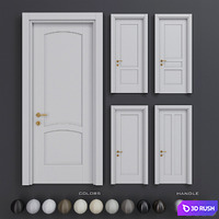 Volhovec Galant set 1 3D Model Vray, Corona