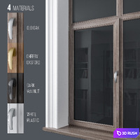 Window Collection Part 5 3D Model Vray