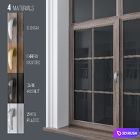Window Collection Part 6 3D Model Vray