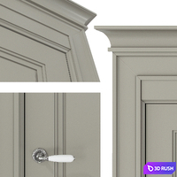 Doors of Liberty Lani 3D Model Vray, Corona