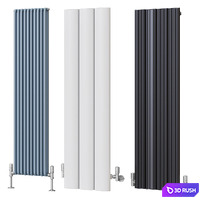 Vertical radiators 3D Model Corona