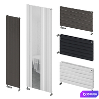 Radiators Zehnder Nova 3D Model Corona