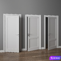 Doors Matteucci Otello 50 3D Model Vray, Corona