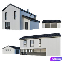 House_004 3D Model Corona