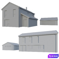 House_004 3D Model Corona