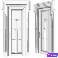 Interior Doors Premium Pro No. 11 3D Model Vray