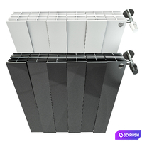 Heating Radiator Pianoforte 3D Model Corona