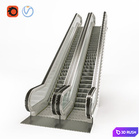 Animated & Flexible Escalator