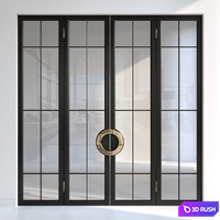 Door_01 3D Model Corona