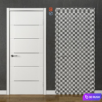 Next Academy Doors (Part 1) 3D Model Vray, Corona