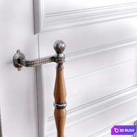 Classical door 3D Model Corona