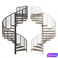 Spiral staircase 3D Model