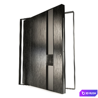 Pivot Entrance Door by Saota 3D Model Vray