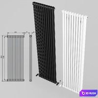 IRSAP TESI 2 Decorative radiator 3D Model Vray
