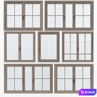 Window Collections No. 5 3D Model Vray