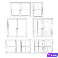 Window Collections No. 5 3D Model Vray