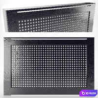 Radiator Screen 3D Model Vray