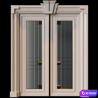 Door 3D Model Corona
