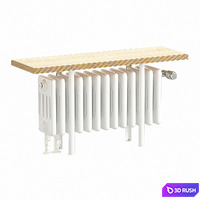 Radiator Zehnder Charleston Relax 3D Model Corona