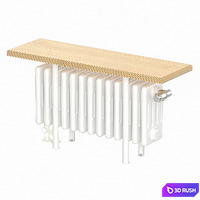 Radiator Zehnder Charleston Relax 3D Model Corona