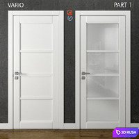 Vario doors Volkhovets part 1 3D Model Vray, Corona