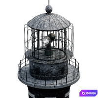 Lighthouse-FireIsland Lighthouse 3D Model Corona