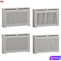 Decorative radiator screen set_04 3D Model Vray, Corona